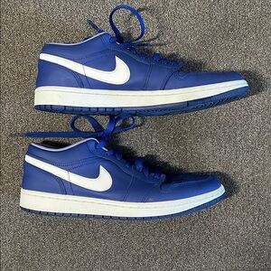 Nike Women's Air Jordan 1 Low SE Deep Royal Blue DA8008-401 Dodger Blue